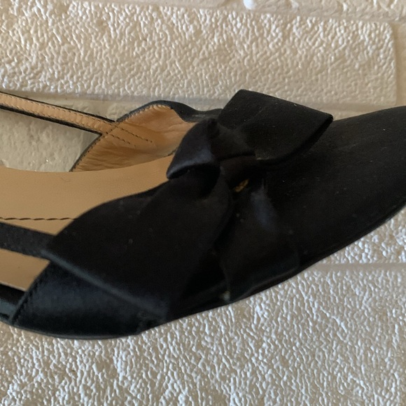 Kate spade sling back shoes with front bow - Picture 3 of 7